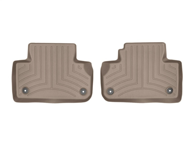 WeatherTech 2018+ Audi Q5/SQ5 Rear FloorLiner - Tan - 4511462