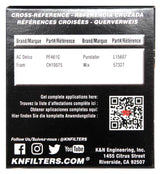 K&N 2019 BMW M2 3.0L/M4 3.0L Cartridge Oil Filter - HP-7014