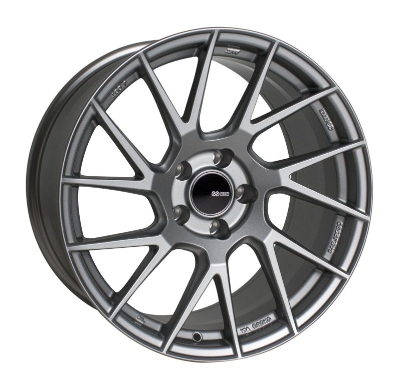 Enkei TM7 18x8 5x100 45mm Offset 72.60 Bore - Storm Grey Wheel - 507-880-8045GR