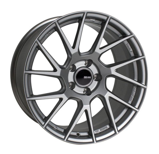 Enkei TM7 18x8.5 5x100 45mm Offset 72.60 Bore - Storm Gray Wheel - 507-885-8045GR