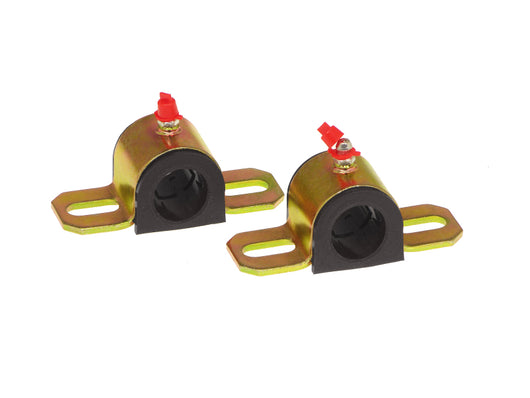 Prothane Universal Greasable Sway Bar Bushings - 23MM - Type A Bracket - Black - 19-1166-BL