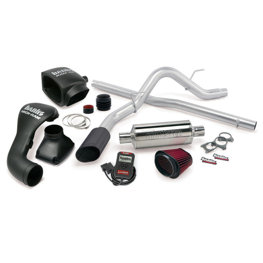 Banks Power 04-08 Ford 5.4L F-150 ECSB Stinger System - SS Single Exhaust w/ Black Tip - 48482-B