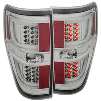 ANZO 2009-2013 Ford F-150 LED Taillights Chrome - 311259