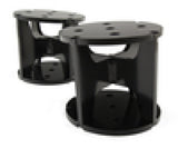 Air Lift Universal Angled Air Spring Spacer - 4in Lift - 52445