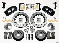 Wilwood AERO6 Front Hub Kit 14.00 Drilled 67-69 Camaro 64-72 Nova Chevelle - 140-10920-D