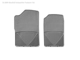 WeatherTech 88-99 GMC Sierra Extended Cab Front Rubber Mats - Grey - W14GR