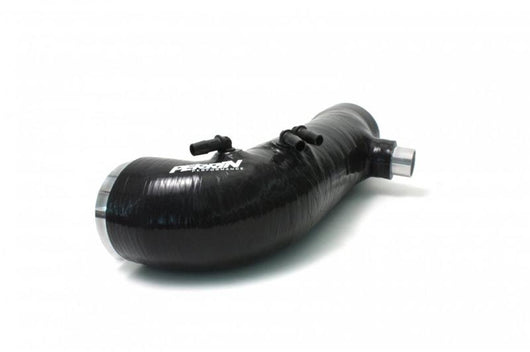 Perrin 02-07 WRX / 04-08+ STi Black 3 inch Inlet Turbo Inlet - PSP-INT-410BK