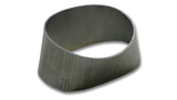 Vibrant 90mmx55mm Oval to 76mm Round Transition Adapter T304 SS for use with Part #1448 and #14480 - 1448A
