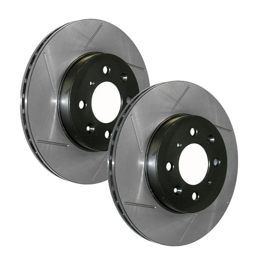 StopTech Power Slot 94-97/99-05 Mazda Miata (01-05 Normal Suspension Only) SportStop Cryo Slotted F - 126.45050CSR