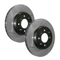 StopTech Power Slot 89-93 Mazda Miata SportStop Cryo Slotted Rear Right Rotor - 126.45035CSR
