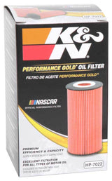 K&N Performance Gold Oil Filter for Hyundai/Kia V6 06-08 Azera/Sonata/Sedona/07-08 Santa Fe - HP-7022