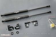 GReddy 08-11 Mitsubishi Evo X CZ4A Engine Hood Lifter Kit (Designed for OEM weight hoods.) - 18530101