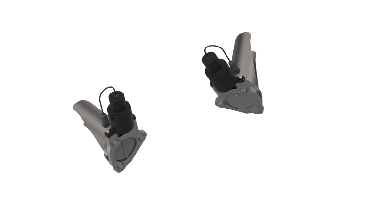 QTP 15-18 Chevrolet Camaro SS 6.2L 3.0in 304SS Aggressor Cutout Dual Mid Pipes - 500116