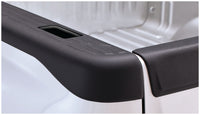 Bushwacker 07-13 Chevy Silverado 1500 Fleetside Bed Rail Caps 97.6in Bed - Black - 49521
