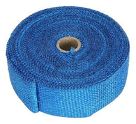 Torque Solution Fiberglass Exhaust Wrap Universal 2inx100ft - Blue - TS-EW-2X100BU