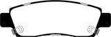 EBC 07+ Buick Enclave 3.6 Yellowstuff Rear Brake Pads - DP41672R