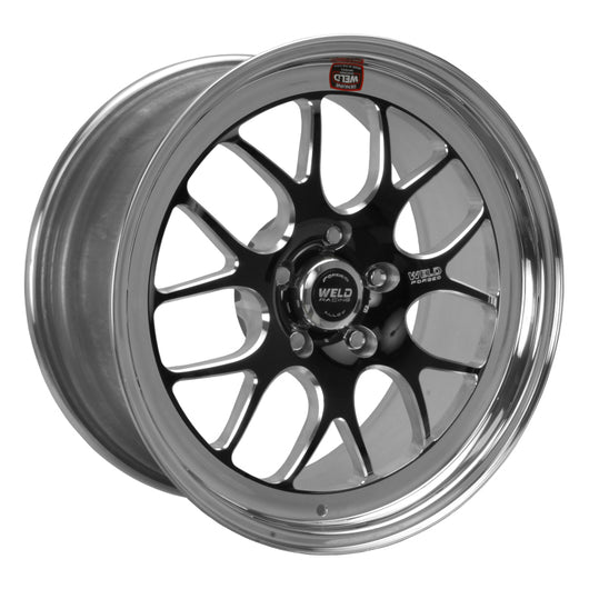 Weld S77 18x5 / 5x115mm BP / 2.1in. BS Black Wheel (High Pad) - Non-Beadlock - 77HB8050W21A
