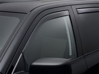 WeatherTech 09+ Dodge Ram 1500 Front Side Window Deflectors - Dark Smoke - 80503