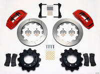 Wilwood TC6R Rear Kit 16.00in Red 1999-2010 GM H2 / 2500 4.63 Cntr - 140-9405-R
