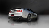 Corsa 11-14 Ford Mustang GT/Boss 302 5.0L V8 Black Sport Axle-Back Exhaust - 14316BLK
