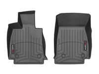 WeatherTech 2016+ Cadillac CT6 Front FloorLiners - Black - 449541