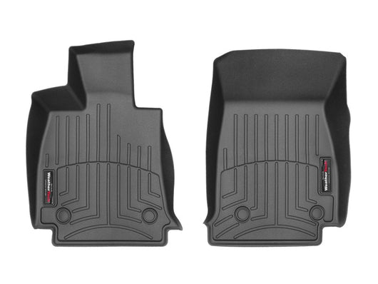 WeatherTech 2016+ Cadillac CT6 Front FloorLiners - Black - 449541