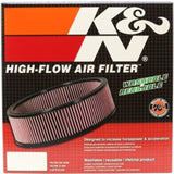 K&N Custom Air Filter - Oval - 11.5in O/S L x 8.125in O/S W x 2in H - E-3505