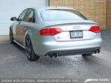 AWE Tuning Audi B8.5 S4 3.0T Touring Edition Exhaust System - Chrome Silver Tips (102mm) - 3010-42016