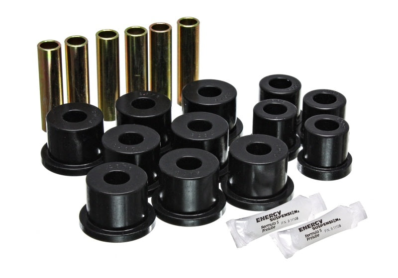 Energy Suspension Gm Rr Sprg & Shackle - Black - 3.2117G