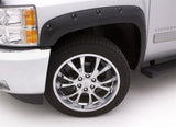 Lund 07-13 Chevy Silverado 1500 RX-Rivet Textured Elite Series Fender Flares - Black (4 Pc.) - RX106T