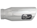 aFe Diesel Exhaust Tip Bolt On Polished 4in Inlet x 6in Outlet x 15in Long - 49T40601-P15