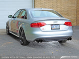AWE Tuning Audi B8 / B8.5 S4 3.0T Touring Edition Exhaust - Diamond Black Tips (90mm) - 3010-43014