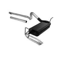 Flowmaster 07-15 Jeep Force II Cat-Back System 409S - Single Rear Exit - 817514