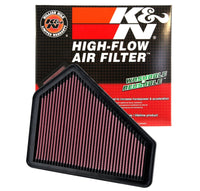 K&N Replacement Air Filter CADILLAC CTS/CTS-V 3.6L-V6; 2008 - 33-2411