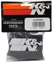 K&N Drycharger Black Air Filter Wrap RU-3120 - 22-8030DK
