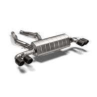 Akrapovic 2019 BMW Z4 M40i (G29) Slip-On Line (Titanium) w/Carbon Fiber Tips - S-BM/T/9H