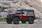 Fabtech 07-18 Jeep JK 4WD 2-Door 3in Crawler System w/Stealth Shocks - K4057M