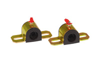 Prothane Universal Greasable Sway Bar Bushings - 13/16in - Type A Bracket - Black - 19-1155-BL