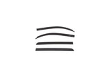 AVS 16-18 Toyota Tundra Access Cab Low Profile Color Match Ventvisors 4pc - Midnight Black Metallic - 894015-218-B