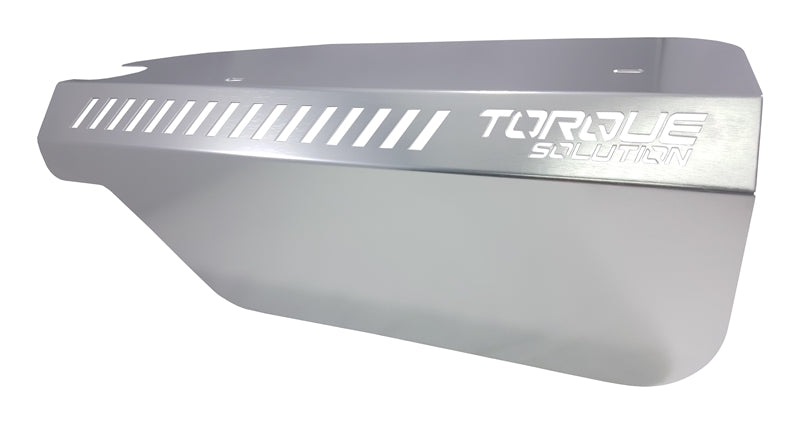Torque Solution Engine Pulley Cover 2015+ Subaru WRX/2014+ Forester XT - Silver - TS-SU-289S