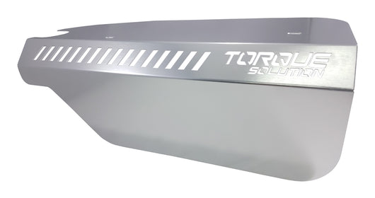 Torque Solution Engine Pulley Cover 2015+ Subaru WRX/2014+ Forester XT - Silver - TS-SU-289S