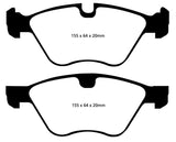 EBC 09+ BMW Z4 3.0 (E89) Ultimax2 Front Brake Pads - UD1061