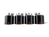 Akrapovic 06-13 Chevrolet Corvette ZO6/ZR1 (C6) Tail Pipe Set (Carbon 115 mm) - TP-CT/1