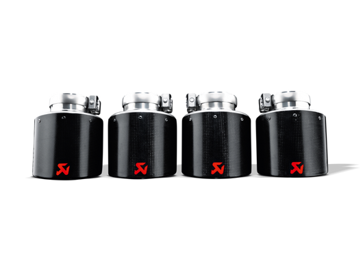 Akrapovic 06-13 Chevrolet Corvette ZO6/ZR1 (C6) Tail Pipe Set (Carbon 115 mm) - TP-CT/1