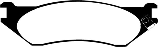 EBC 04-06 Dodge Durango 3.7 Ultimax2 Front Brake Pads - UD897
