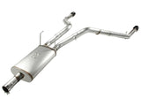 aFe MACHForce XP Exhausts Cat-Back SS-409 EXH CB Dodge Ram 1500 5.7L HEMI 09-13 Glossed Black - 49-42013-B