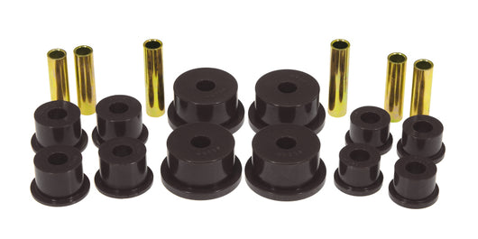 Prothane 84-99 Jeep Cherokee / Commander Spring & Shackle Bushings - Black - 1-1007-BL