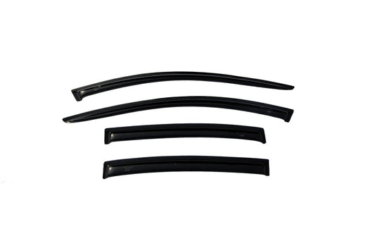 AVS 08-12 Chevy Malibu Ventvisor Outside Mount Window Deflectors 4pc - Smoke - 94068
