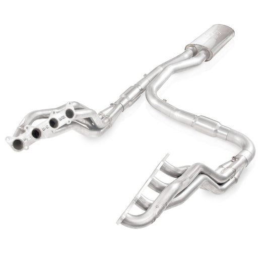 Stainless Works 2011-14 F-150 5.0L 1-7/8in Primaries 3in High-Flow Cats X-Pipe - FT11HCAT