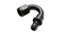 Vibrant -8AN Push-On 150 Deg Hose End Fitting - Aluminum - 22508